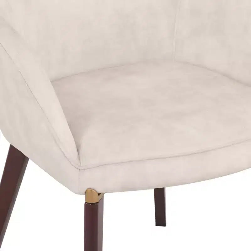 Sedie da pranzo Elias set da 2, seduta imbottita in pelle o velluto con gambe verniciate a polvere, per cucine moderne, sale da pranzo, sedute da caffè