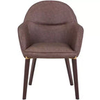 Sedie da pranzo Elias set da 2, seduta imbottita in pelle o velluto con gambe verniciate a polvere, per cucine moderne, sale da pranzo, sedute da caffè