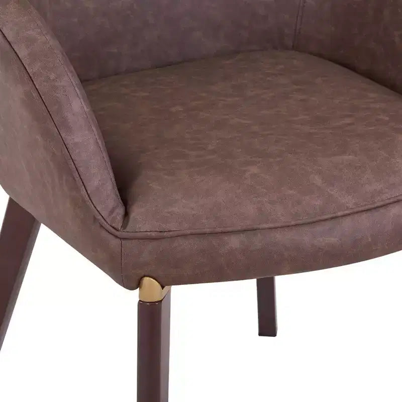 Sedie da pranzo Elias set da 2, seduta imbottita in pelle o velluto con gambe verniciate a polvere, per cucine moderne, sale da pranzo, sedute da caffè