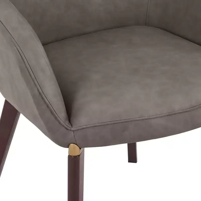 Sedie da pranzo Elias set da 2, seduta imbottita in pelle o velluto con gambe verniciate a polvere, per cucine moderne, sale da pranzo, sedute da caffè