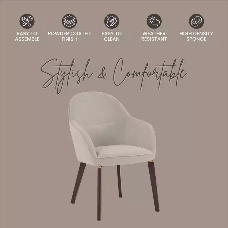Sedie da pranzo Elias set da 2, seduta imbottita in pelle o velluto con gambe verniciate a polvere, per cucine moderne, sale da pranzo, sedute da caffè