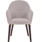 Sedie da pranzo Elias set da 2, seduta imbottita in pelle o velluto con gambe verniciate a polvere, per cucine moderne, sale da pranzo, sedute da caffè