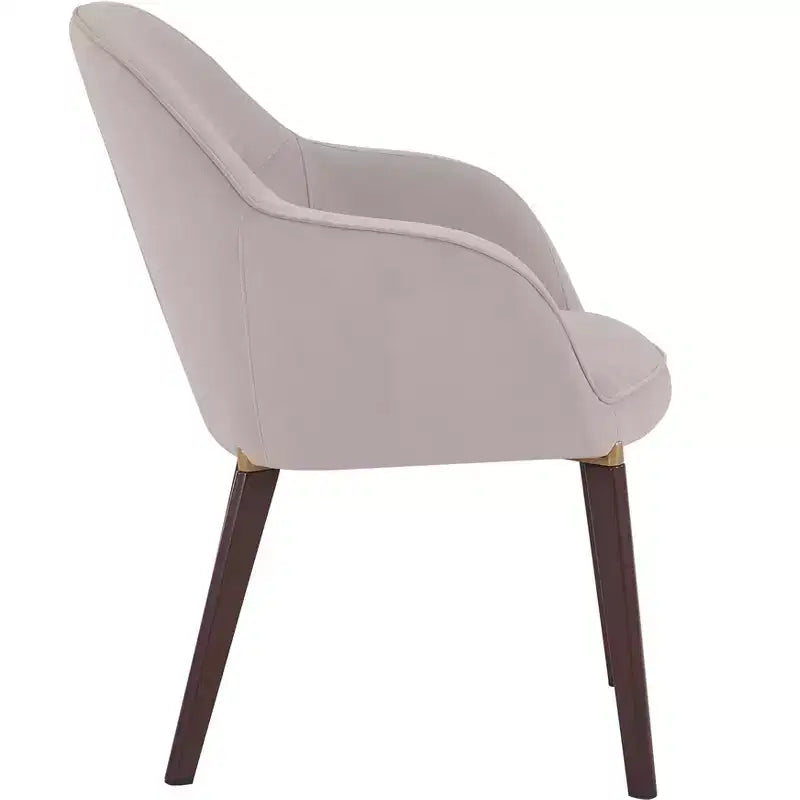Sedie da pranzo Elias set da 2, seduta imbottita in pelle o velluto con gambe verniciate a polvere, per cucine moderne, sale da pranzo, sedute da caffè