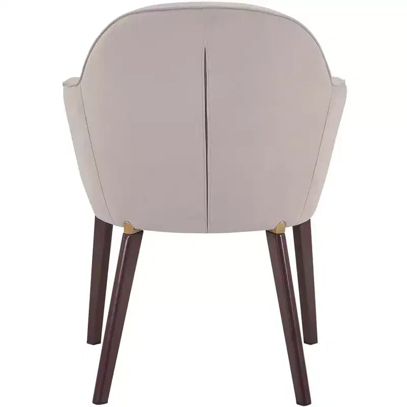 Sedie da pranzo Elias set da 2, seduta imbottita in pelle o velluto con gambe verniciate a polvere, per cucine moderne, sale da pranzo, sedute da caffè