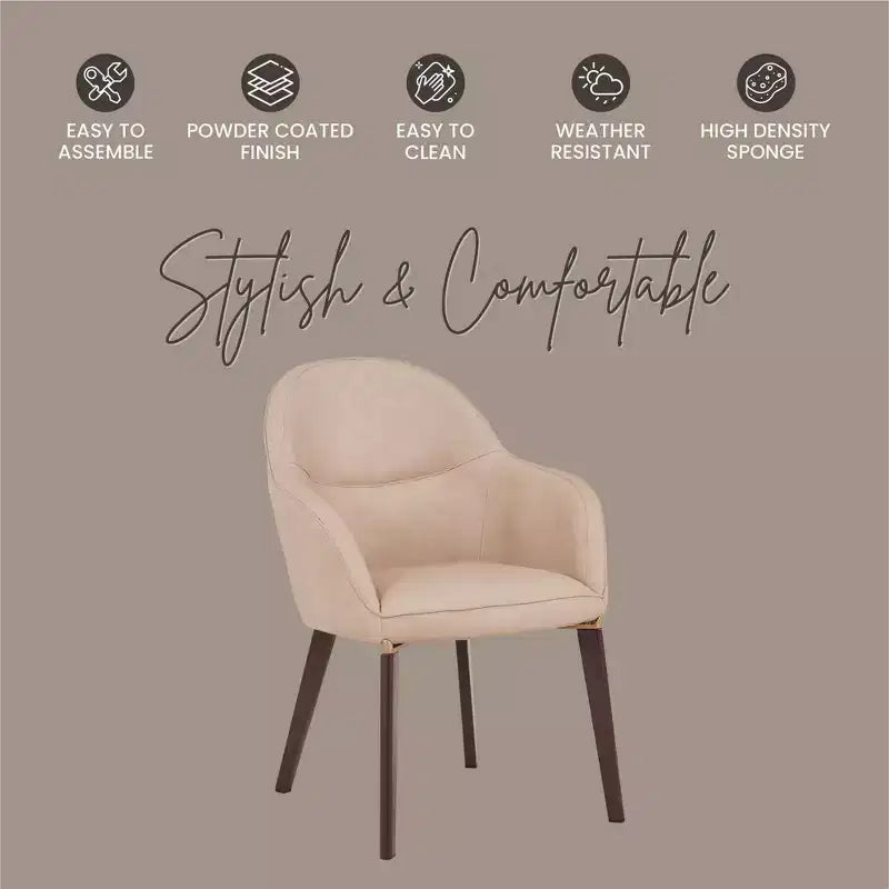 Sedie da pranzo Elias set da 2, seduta imbottita in pelle o velluto con gambe verniciate a polvere, per cucine moderne, sale da pranzo, sedute da caffè
