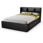 HomeStockTestiera libreria Testiera Spark Style nero puro