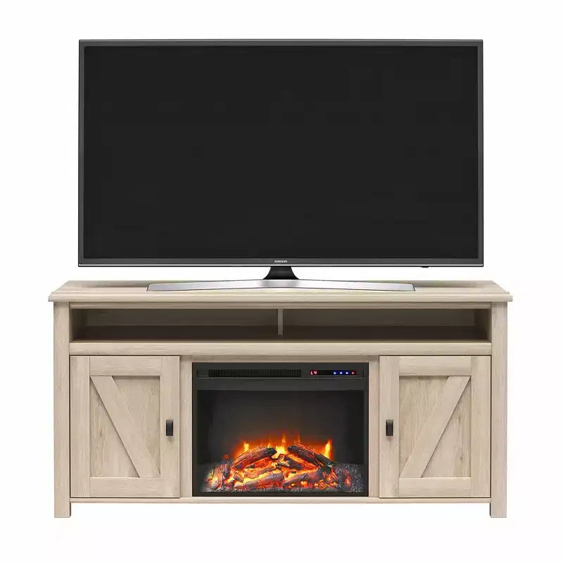 Mobile TV Farmington per caminetto elettrico per TV fino a 60 pollici