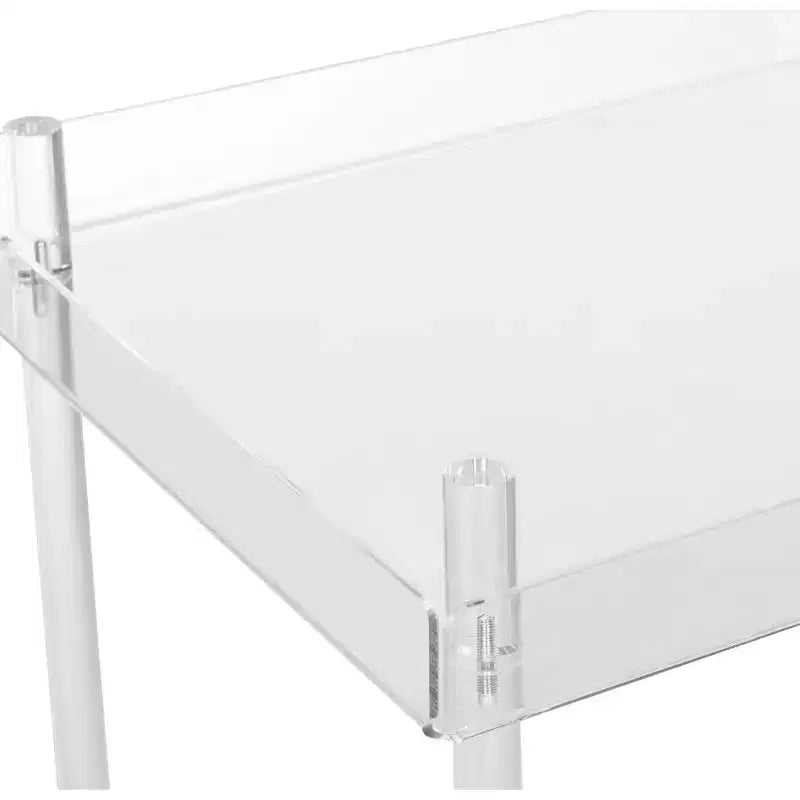 Carrello bar in acrilico trasparente Healy