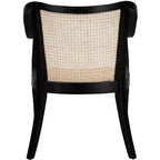 Sedia da pranzo Maika in rattan